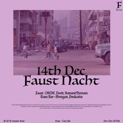 DIEDE @ Faust Nacht | Faust, Seoul, South Korea | 14 dec 2019