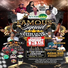 EXCESS GLOBAL SOUND || FAMOUS SQUAD 18TH YEAR ANNIVERSARY || LIVE AUDIO || JAN 2024
