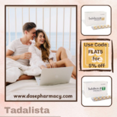 Buy Tadalista Online from Dosepharmacy