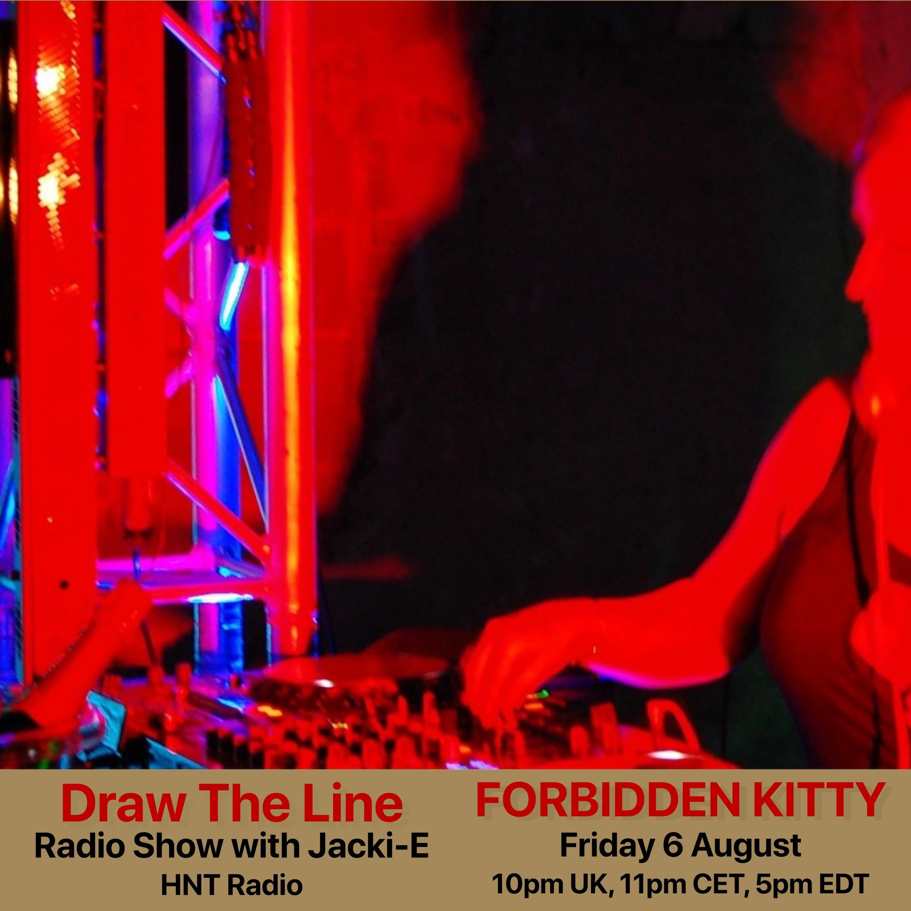 Jacki-E and Draw The Line Radio Show