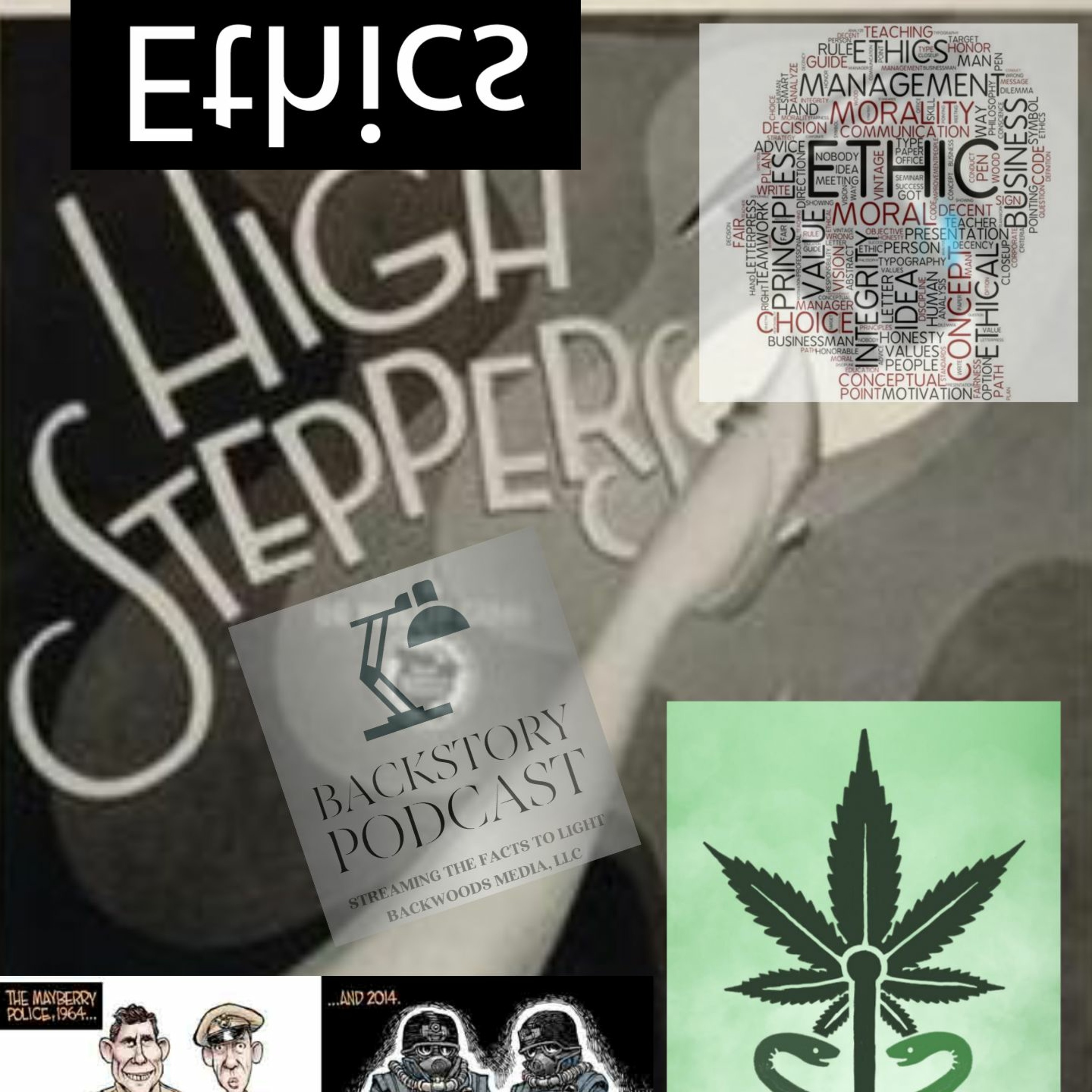 Backstory Podcast #23 Alabama's "High-Stepper" Cannabinoid Ethics episode artwork