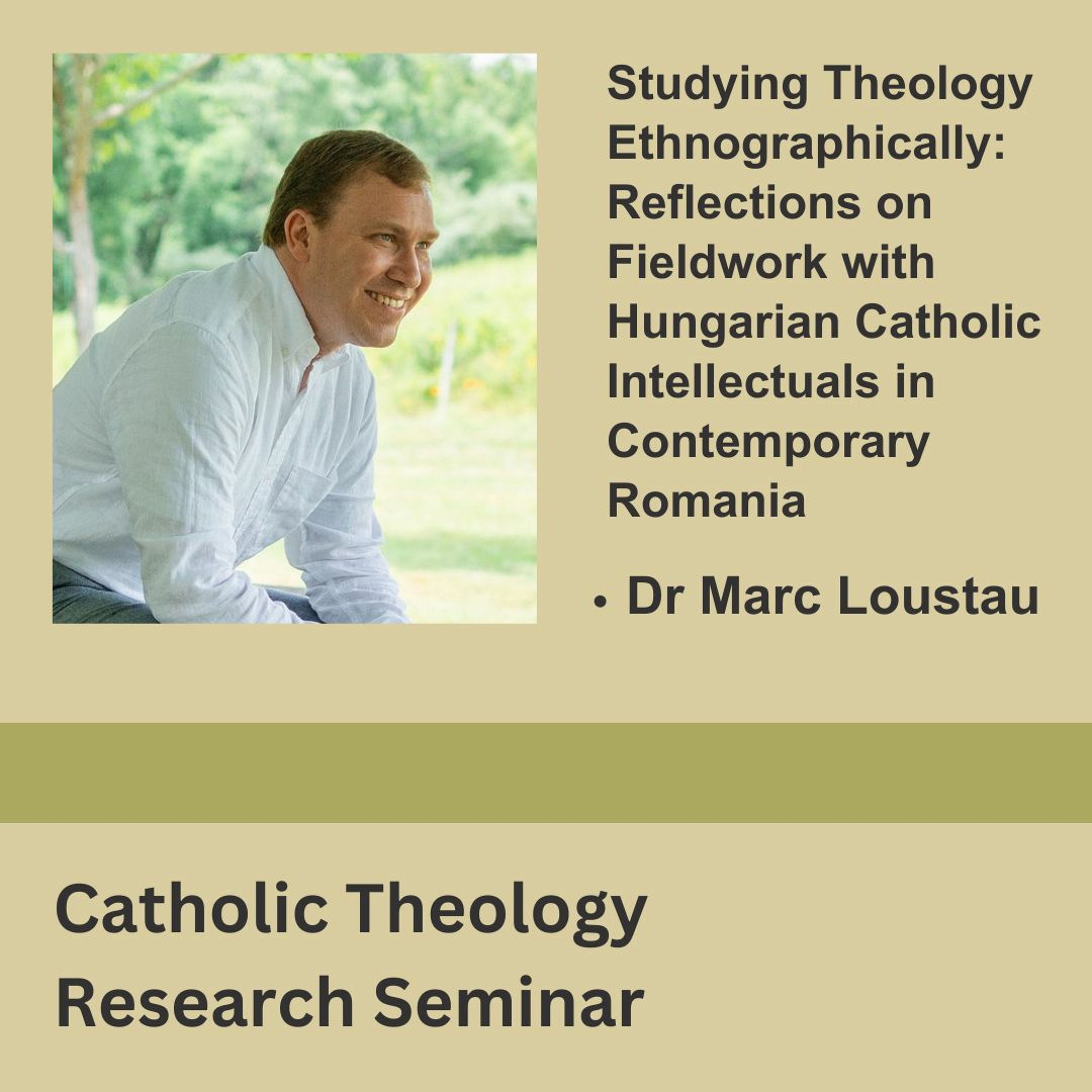 Centre for Catholic Studies Podcast