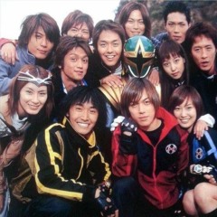 Ninpuu Sentai Hurricanger opening sung by the cast.mp3