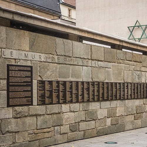 Vandalisme sur le Mur des Justes à Paris