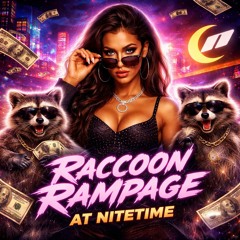 Raccoon Rampage at Nitetime