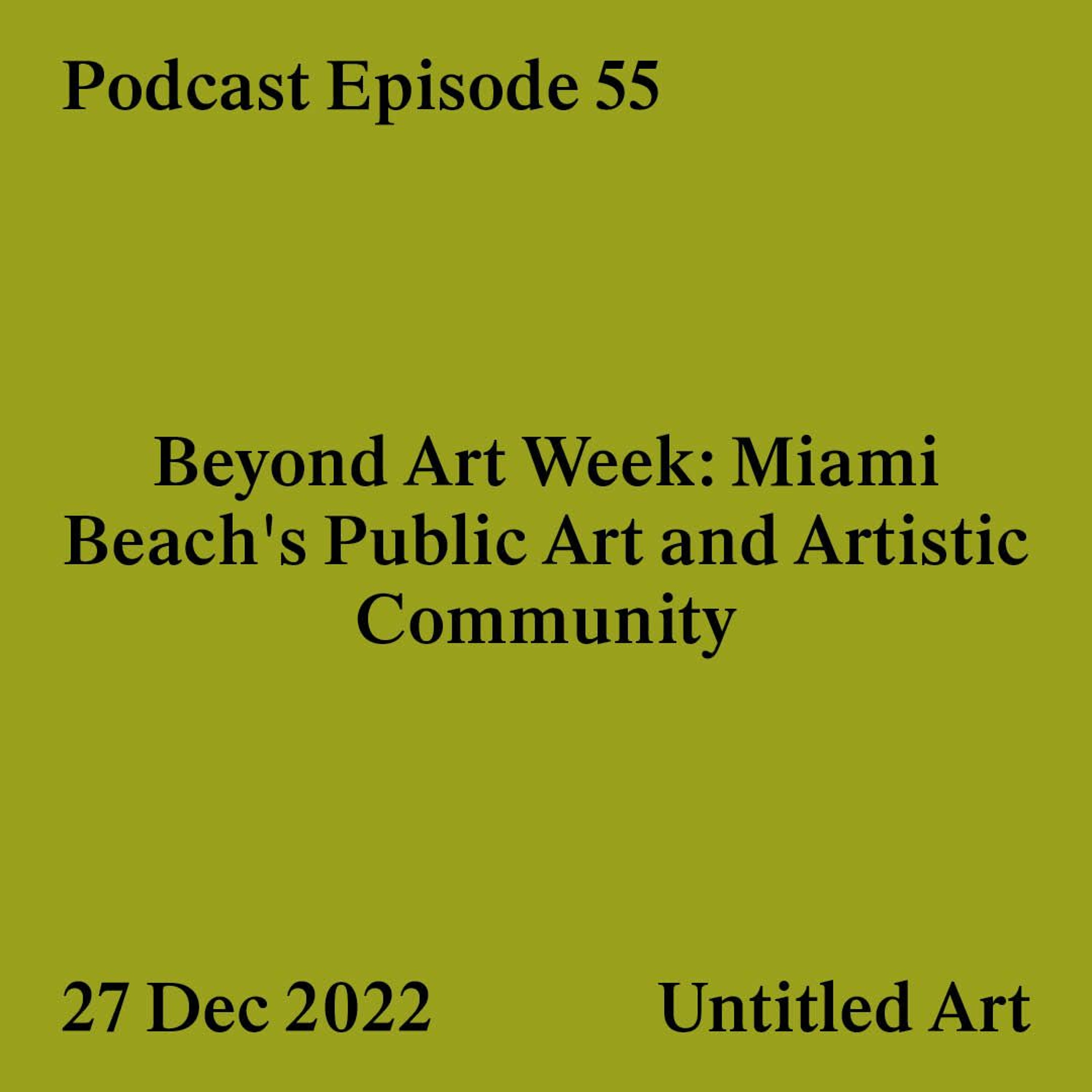 Untitled Art Podcast