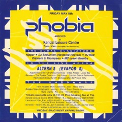 Nipper - Phobia - Kendal Leisure Centre, Cumbria - 08-05-92