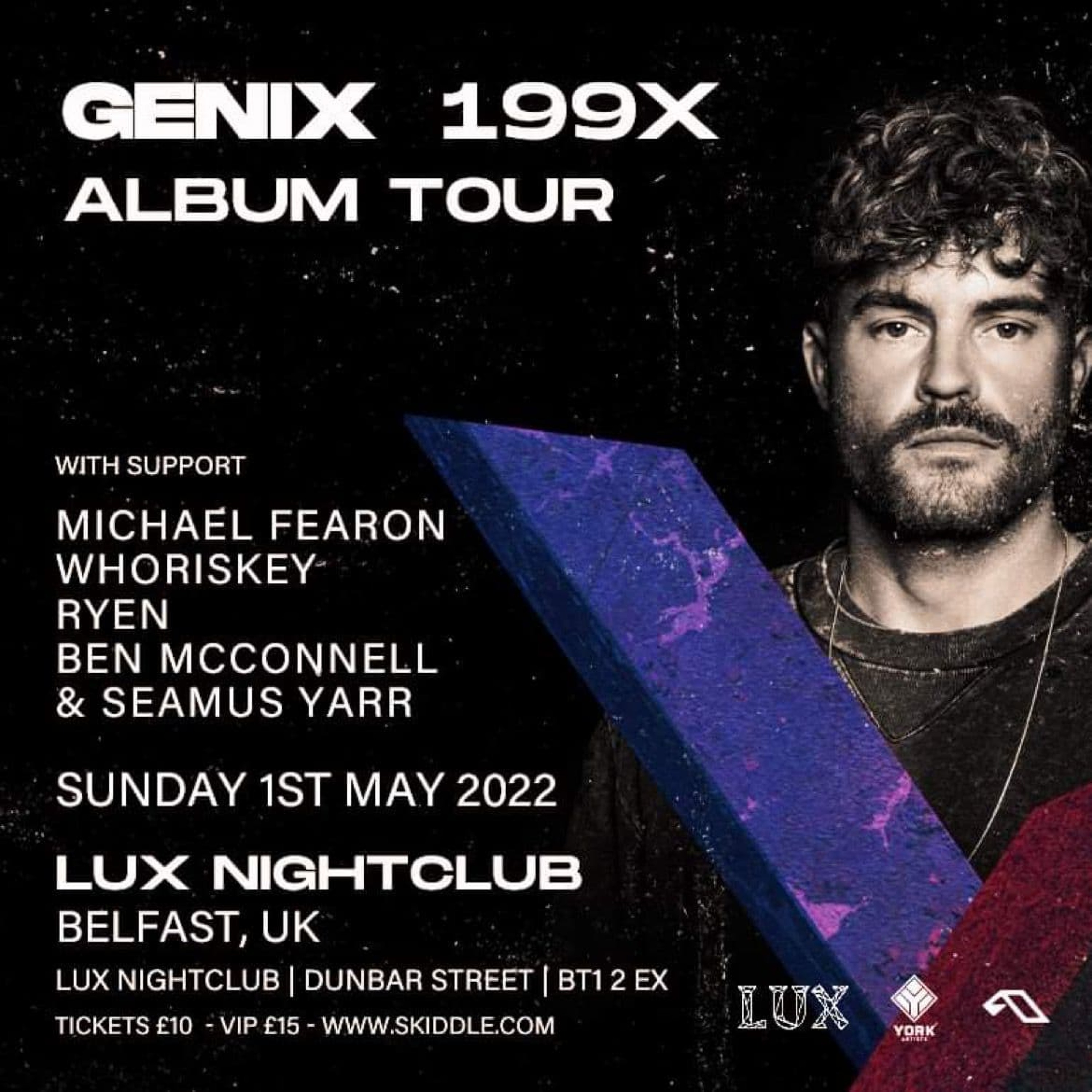 #048 Feature Radio with Michael Fearon Live @ Ubik Events Belfast - Genix 199X Album Tour