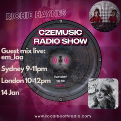 c2eMusicRadioShow Jan14 2024 DJ Em Laa 320