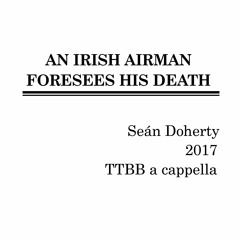 Doherty Irish Airman TTBB Tenor I