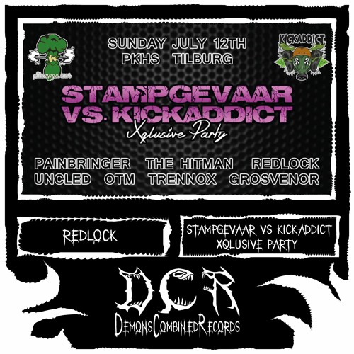 Redlock @ Stampgevaar Vs Kickaddict Xqlusive Party | 12/07/20 | PKHS | Tilburg | NLD