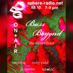 ddg on air #16 - bass beyond the dancefloor w/ smooksy, ruby cube, NB 🧚‍MC, dj annita - 08.10.2025
