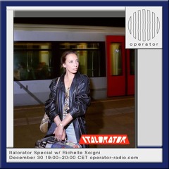 Italorator Special w/ Richelle Soigni - 30th December 2024