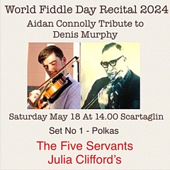 World Fiddle Day Recital 2024- Aidan Connolly Tribute to Denis Murphy