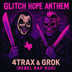 4. “GLITCH HOPE ANTHEM” — 4TRAX & GROK (Rebel Rap Duo)