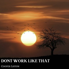Don't Work Like That - Cooper Liston (Prod. BachBeats)