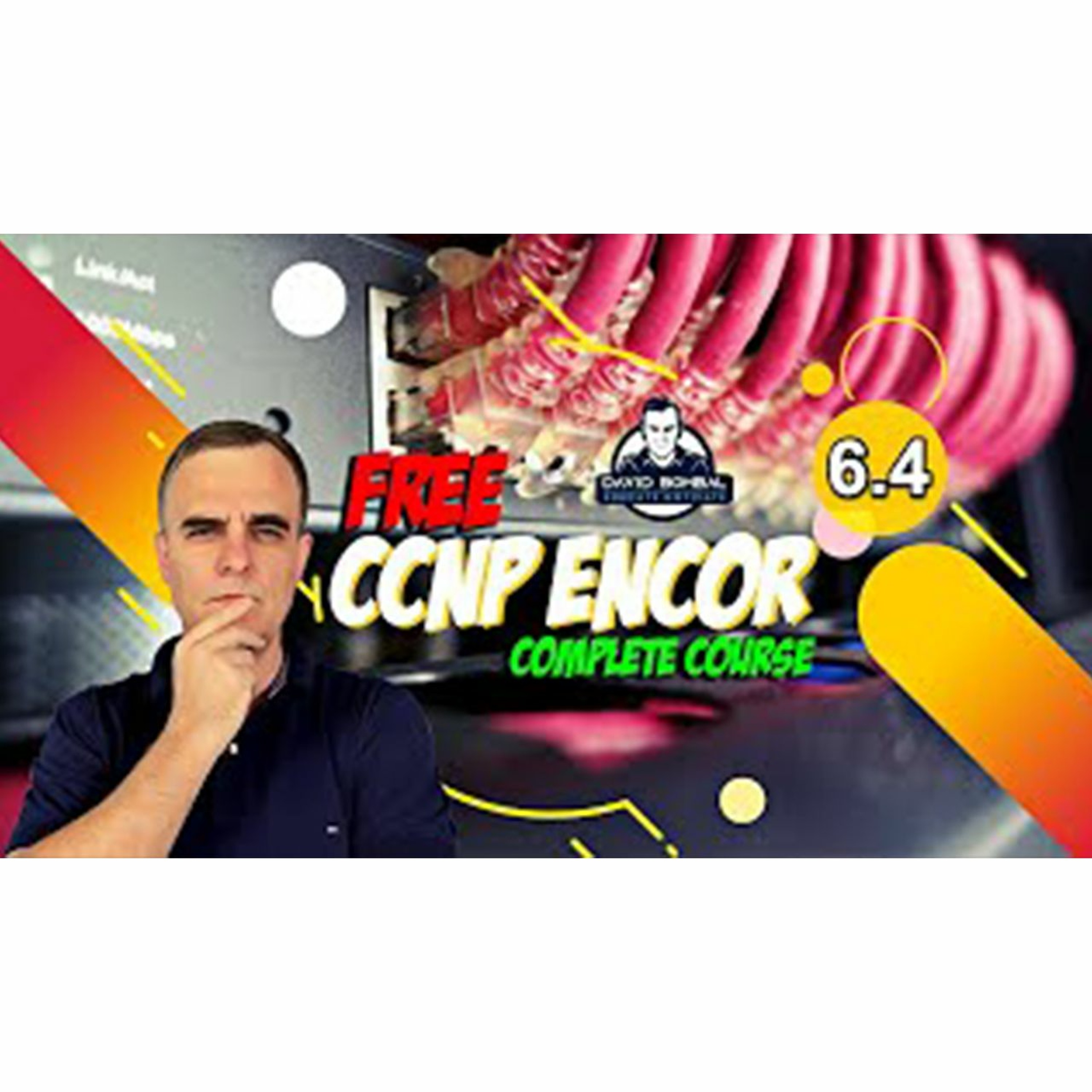 cover of episode #144: Free CCNP 350-401 ENCOR Complete Course: 6.4: REST APIs Part 4
