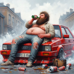 Rainer der Drifter (ki-generiert)