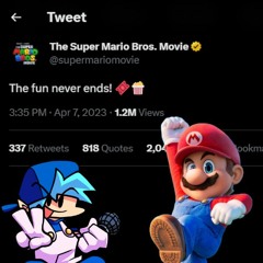 The fun never ends! 🎟️🍿 (Disk Driven Lost Levels but Movie Mario Sings It)