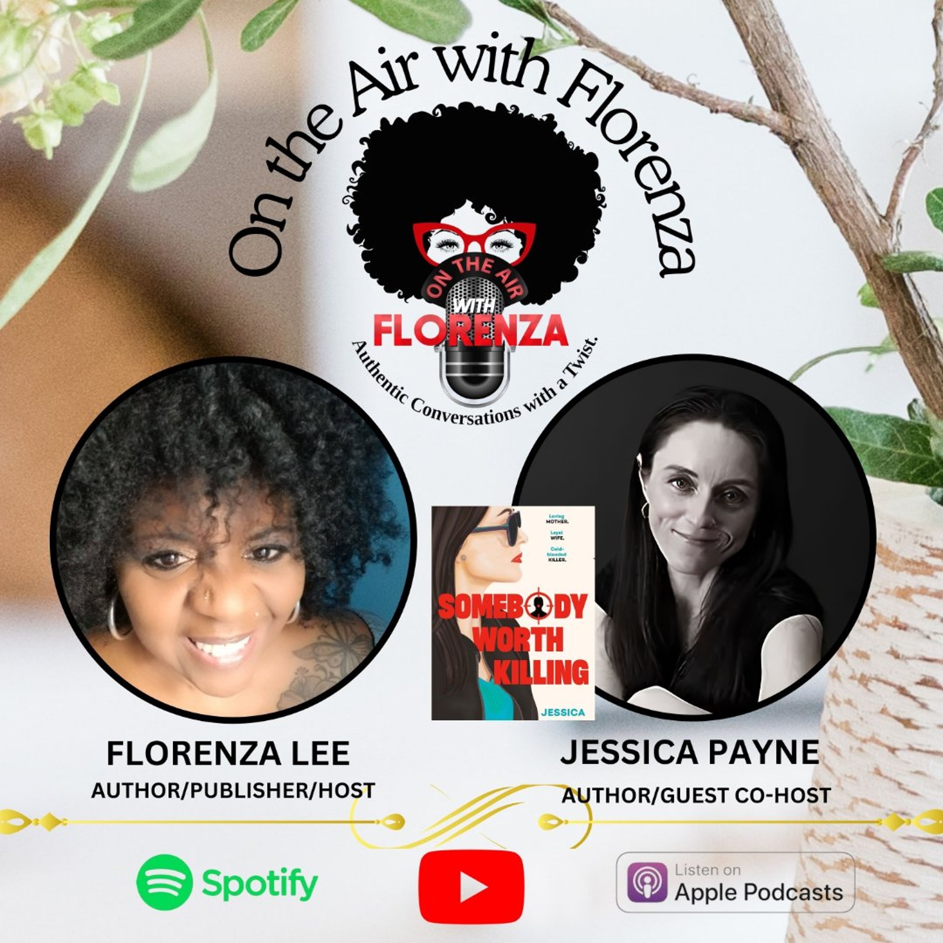Jessica Payne Co-hosts On the Air with Florenza episode artwork