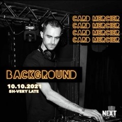 Promo Set For Background After at Next Paris 10.10.21 (Techno Side)