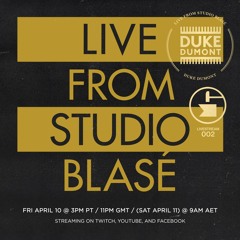 Live From Studio Blasé - House / Techno / It's Time For Geometric Shapes Mix - Episode 2