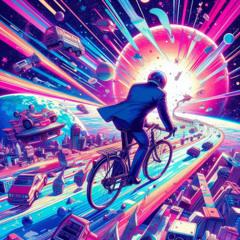 Pedaling To the Moon