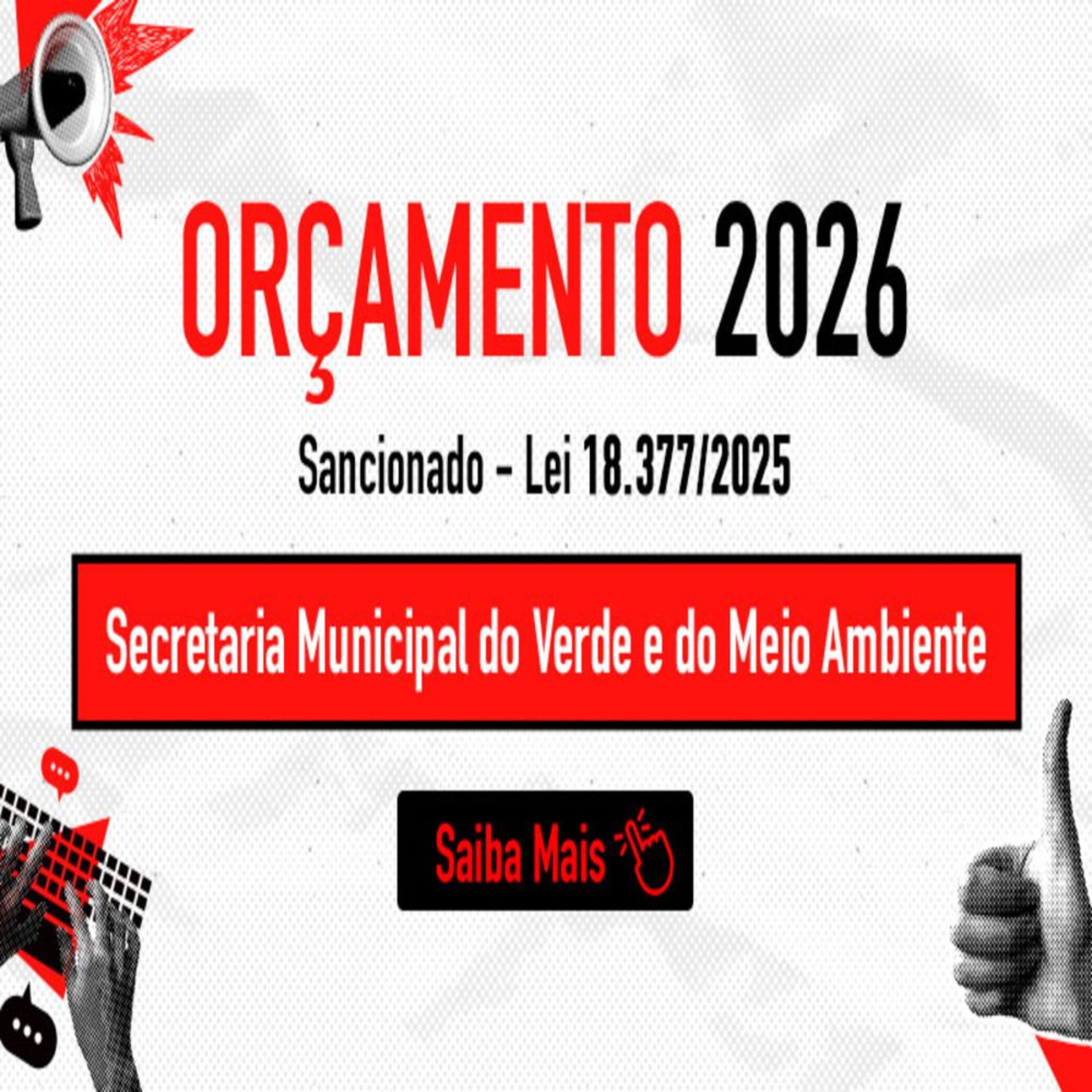 30.01.2026 = SECRETARIA DO VERDE E MEIO AMBIENTE TERÁ QUASE R$ 750 MILHÕES NO ORÇAMENTO 2026 episode artwork