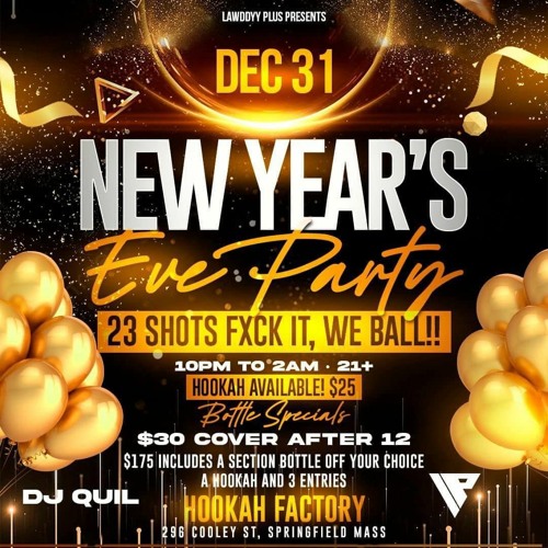 Listen to playlists featuring Hookah Factory Live New Years Eve 2022 Pt