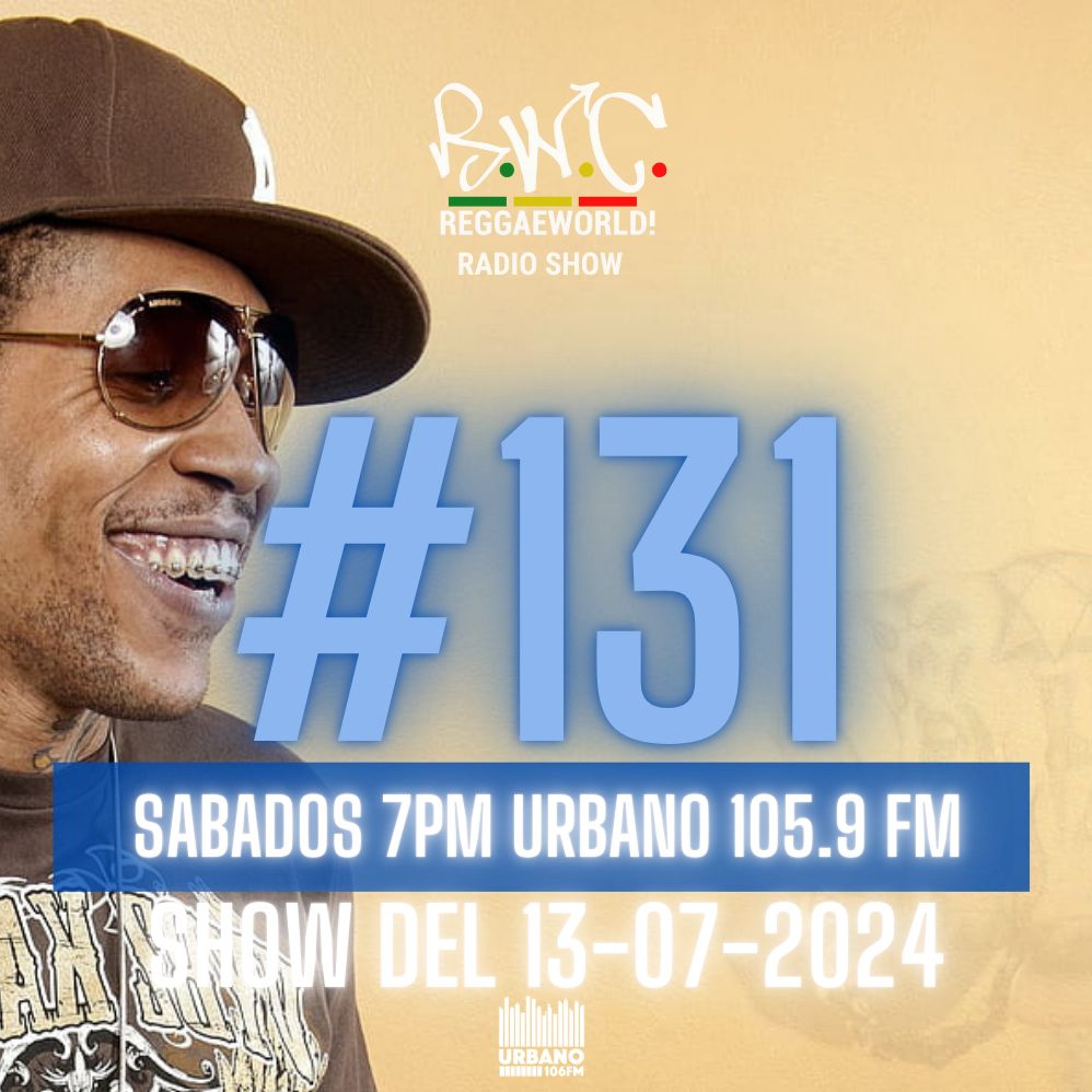 ReggaeWorld Radio Show #131 (Vybz Kartel Special) By DjFofo (13-07-24) @ Urbano 105.9 FM