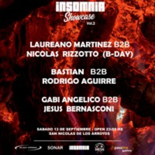 Closing Insomnia Showcase vol2. Rodrigo Aguirre B2B Bastian - 13/09/25