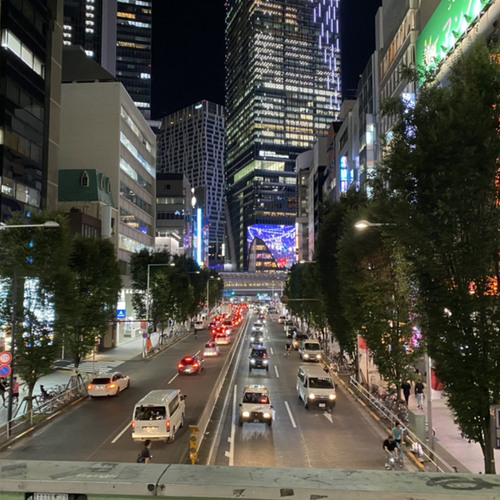 東京 Tokyo (by going under ground)