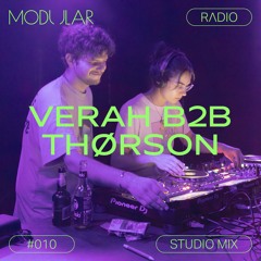 MODULAR RADIO #010 - VeraH b2b Thørson studio mix from Augsburg, Germany