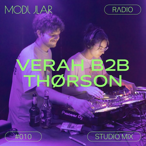 MODULAR RADIO #010 - VeraH b2b Thørson studio mix from Augsburg, Germany
