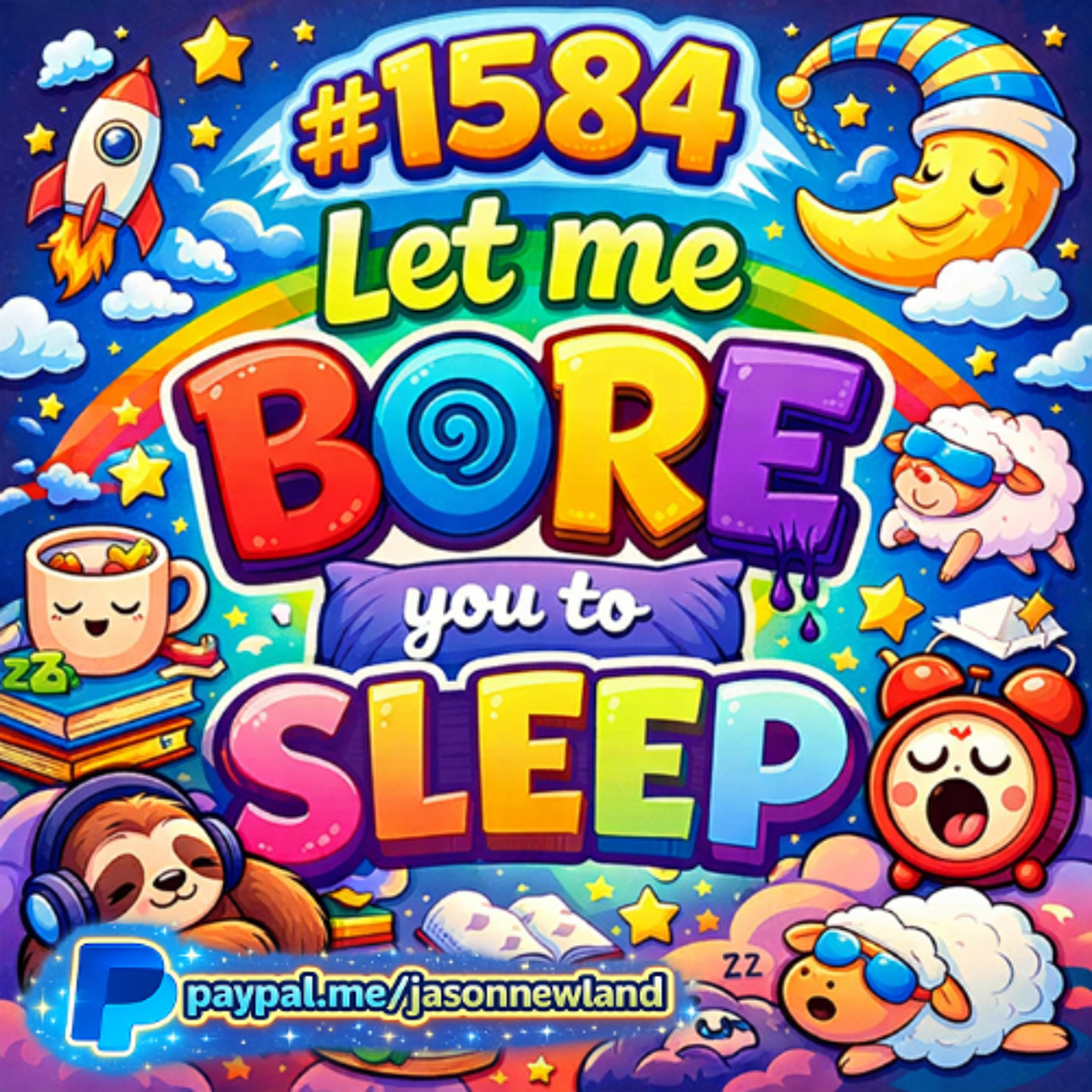 (Short  Voice Only) #1584 Let me bore you to sleep  Jason Newland  1st April 2026
