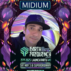 OPIUO - EARTH FREQUENCY FESTIVAL LAUNCH PARTY - LEFT FIELD / UK BASS