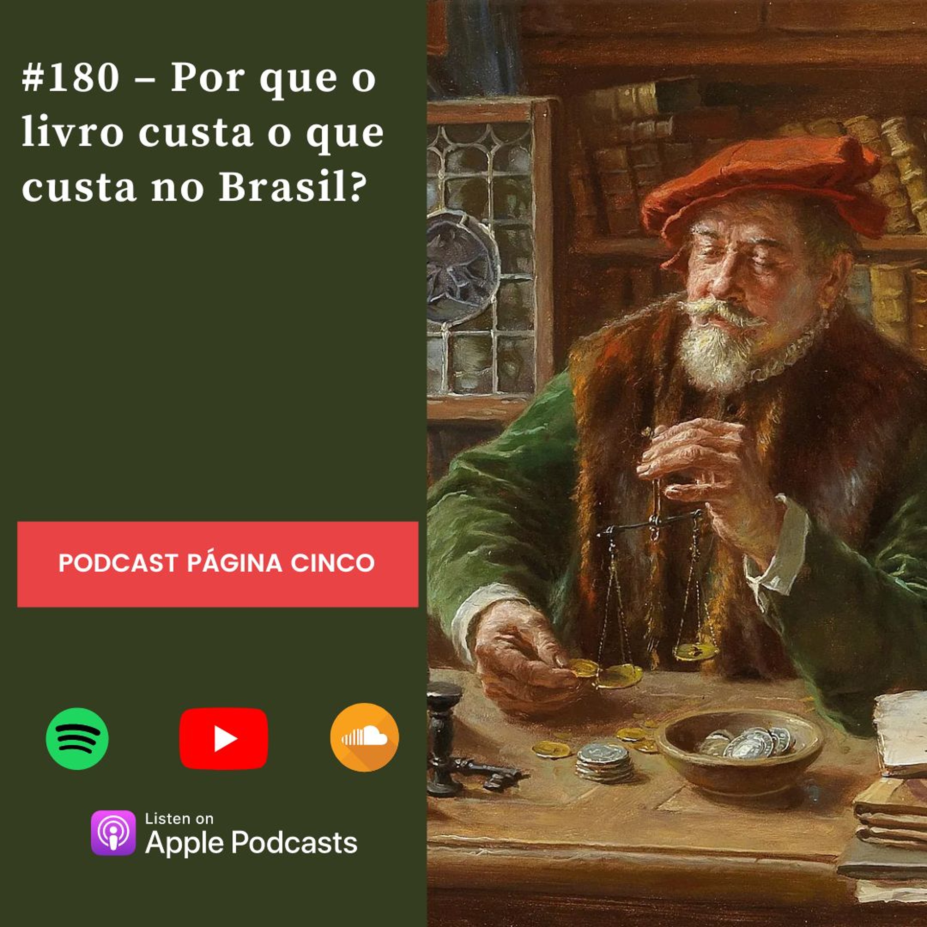 #180 – Por que o livro custa o que custa no Brasil?