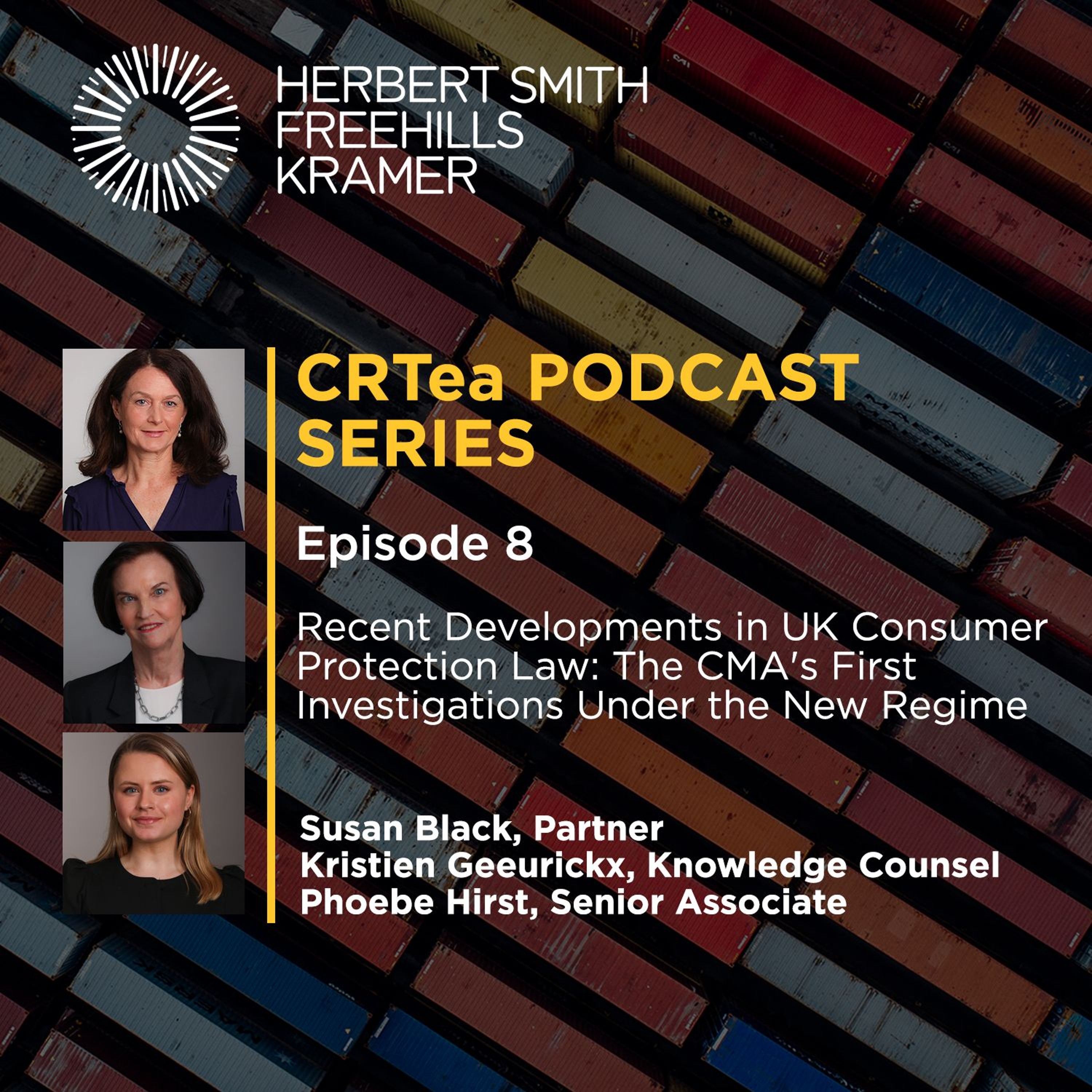 CRTea EP8: Recent Developments in UK Consumer Protection Law episode artwork