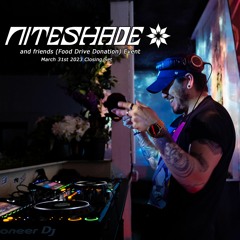 NITESHADE & Friends (Food Drive) Event @ Rated Ultra Lounge [03.31.23]