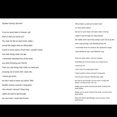 Quarter Century Summer