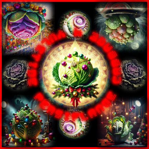 Persiflange Cabbage 4 Yuletide