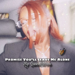 Promise You'll Leave Me Alone