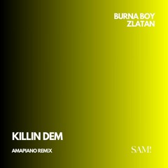 Burna Boy, Zlatan - Killin' Dem (Amapiano Sami Remix)