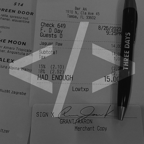 Had enough (stan)