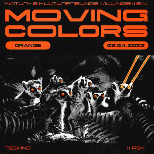 Moving Colors Orange
