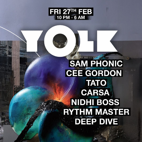 LIVE @ EGG LDN - 27th Feb // YOLK House LDN by CEE GORDON