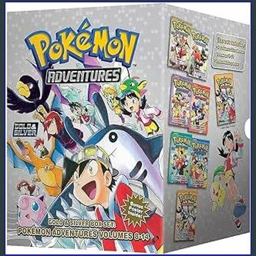 Pokémon Adventures Gold & Silver Box Set (Set Includes Vols. 8-14