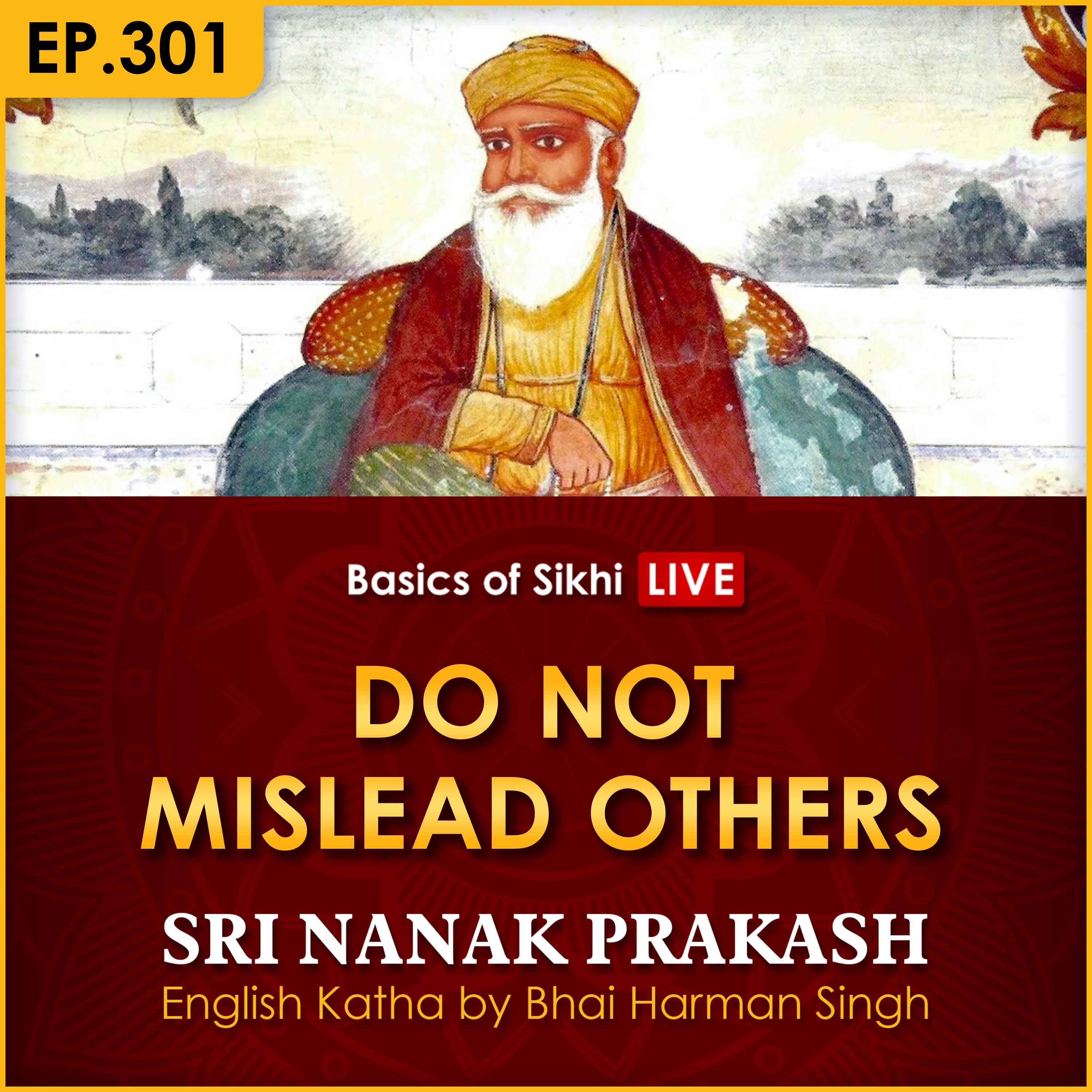 #301 Do Not Mislead Others| Sri Nanak Prakash Katha | Bhai Harman Singh episode artwork