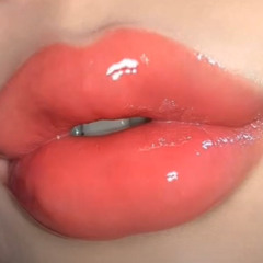 big plump redish lips subliminal || kottie