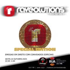 Raveolutions - 10Out25 - Special edition c/convidados especiais
